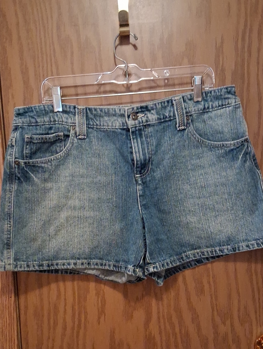 Classic Blue Denim Women's Shorts
